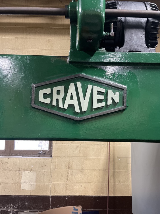 Craven 72 Inch VBM, Machine ID:9005